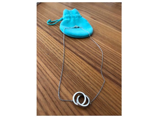Tiffany & Co Collana con cerchi intrecciati Tiffany e Co - vista 3