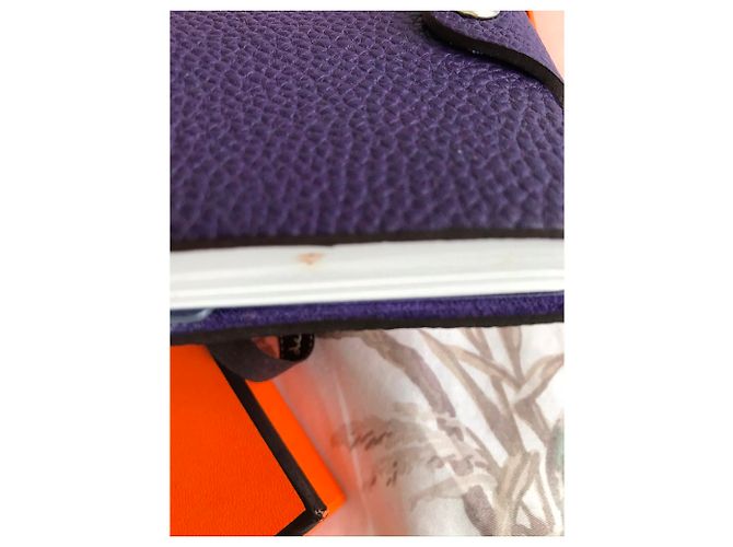 Hermès Ulysse PM Notizbuch Lila - Ansicht 4