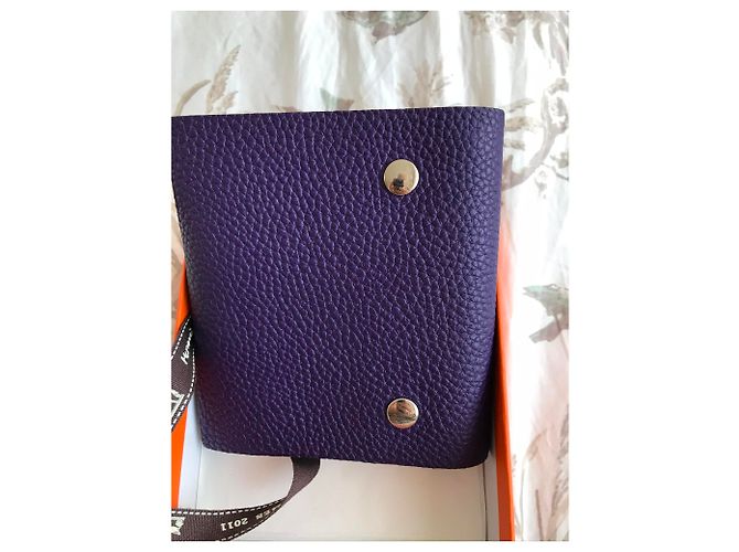 Hermès Ulysse PM Notizbuch Lila - Ansicht 6