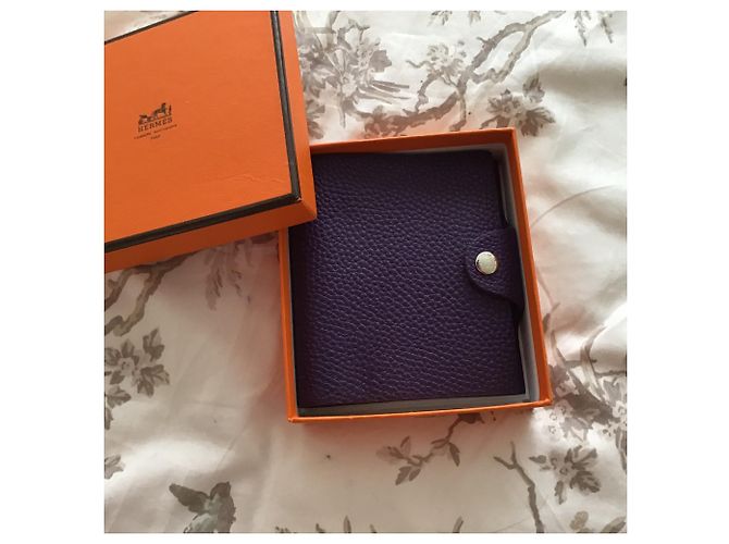 Hermès Ulysse PM Notizbuch Lila - Ansicht 7