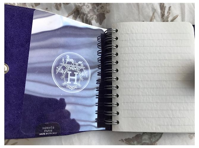 Hermès Ulysse PM Notizbuch Lila - Ansicht 8