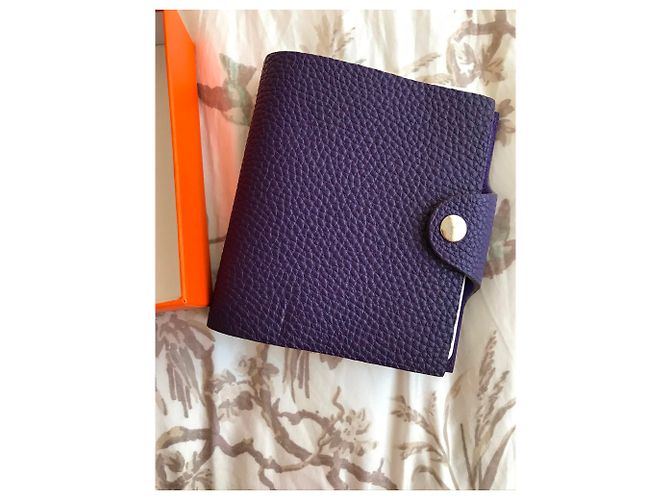 Hermès Ulysse PM Notizbuch Lila - Ansicht 9