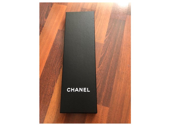 Chanel Cravates Bleu Marine - vue 8