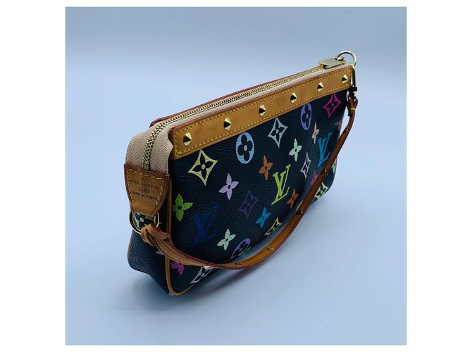 Louis Vuitton Pochette TAKASHI MURAKAMI Multicolore - vista 3