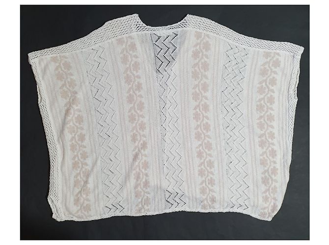 Jersey oversize Club Monaco blanco de algodón - vista 5
