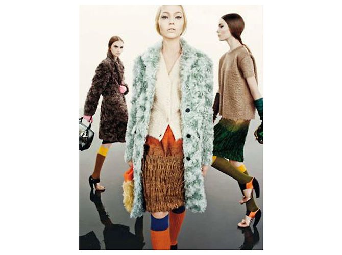 Prada fall 2007 runway coat - view 10
