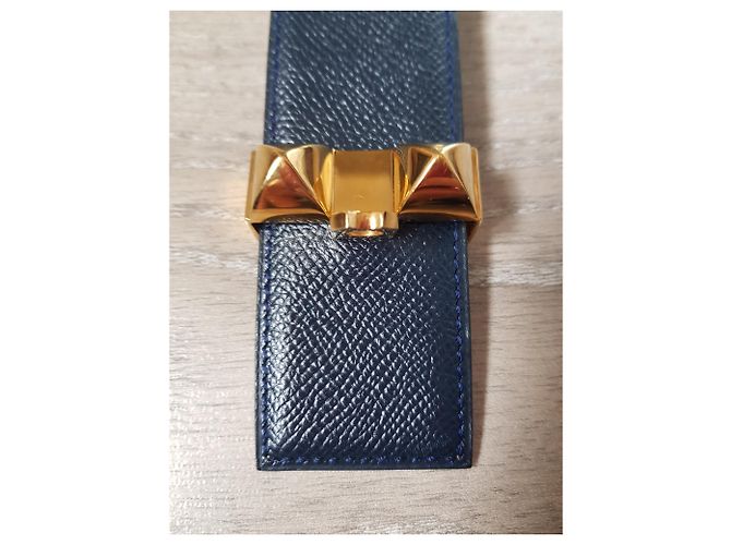 Hermès medor Navy blue - view 4