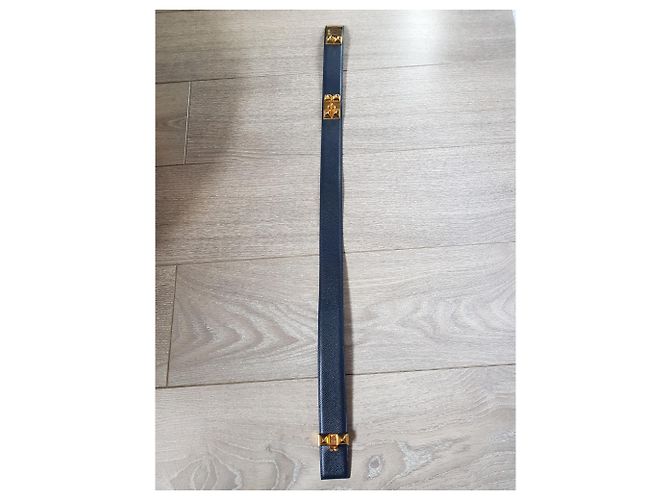 Hermès medor Navy blue - view 5