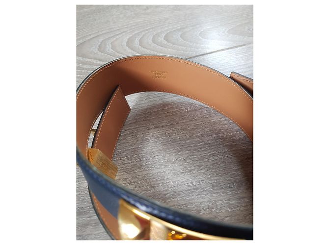 Hermès medor Navy blue - view 7