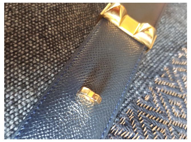 Hermès medor Navy blue - view 8