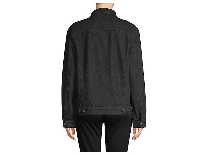 Manoush Giacca di jeans con fiocchi Nero - vista 2