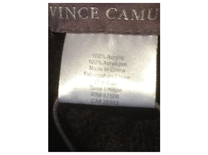 Vince Camuto Poncho aus Acryl Schwarz - Ansicht 4