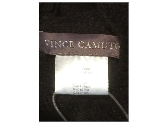 Vince Camuto Poncho aus Acryl Schwarz - Ansicht 5