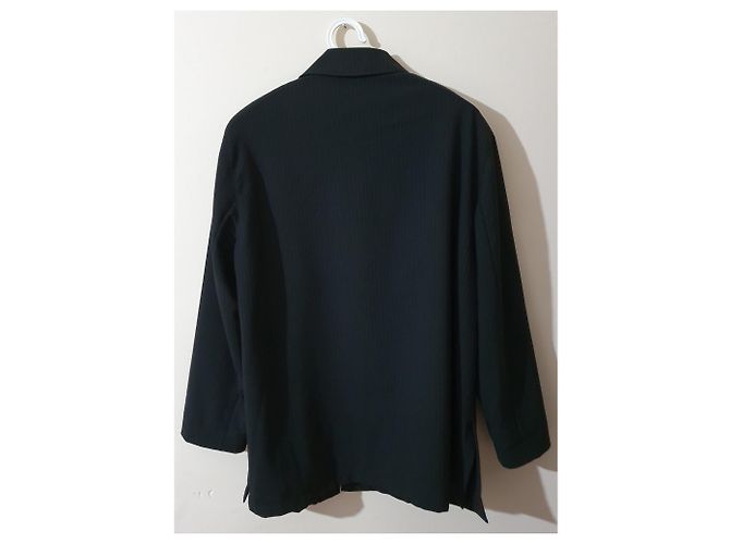 Elena Miró Schwarzer Wollblazer - Ansicht 4