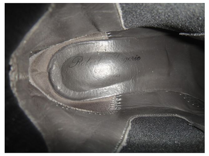 Botas Robert Clergerie p 38 condición como nuevo Gris - vista 2