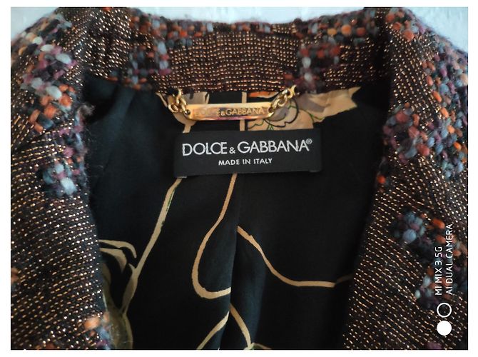DOLCE & GABBANA Wolljacke mit Lame - Ansicht 2