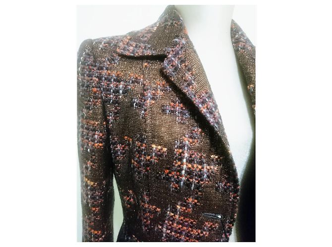 DOLCE & GABBANA Wolljacke mit Lame - Ansicht 4