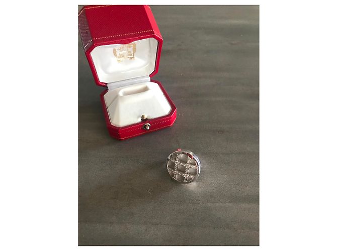 Cartier Pascha Ring Weißgold Diamanten und Perlmutt - Ansicht 3