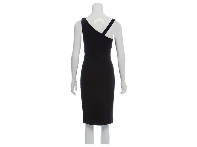 Diane Von Furstenberg DVF schwarz Nomie Kleid - Ansicht 3