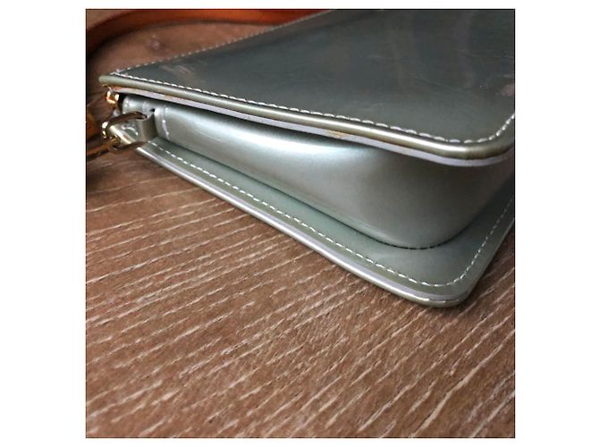 Louis Vuitton, Pochette Lexington Vernis grigio chiaro blu Louis Vuitton Blu chiaro - vista 14