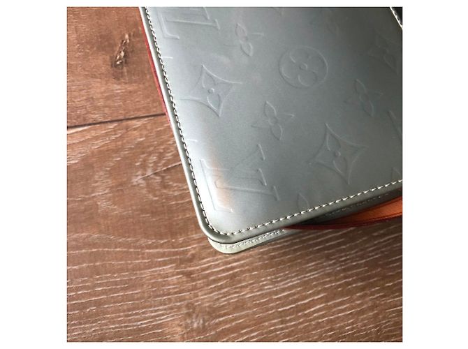 Louis Vuitton, Pochette Lexington Vernis grigio chiaro blu Louis Vuitton Blu chiaro - vista 5