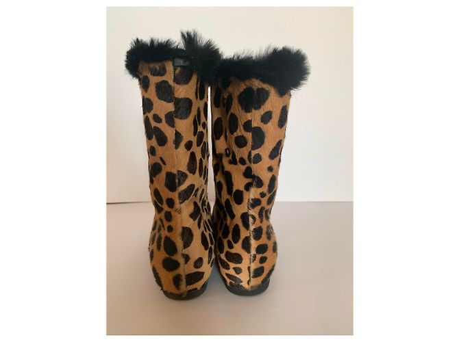 Botines Walter Steiger Marrones de Piel Castaño - vista 2