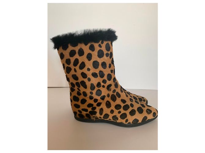 Botines Walter Steiger Marrones de Piel Castaño - vista 3