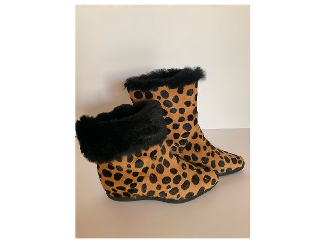 Botines Walter Steiger Marrones de Piel Castaño - vista 5