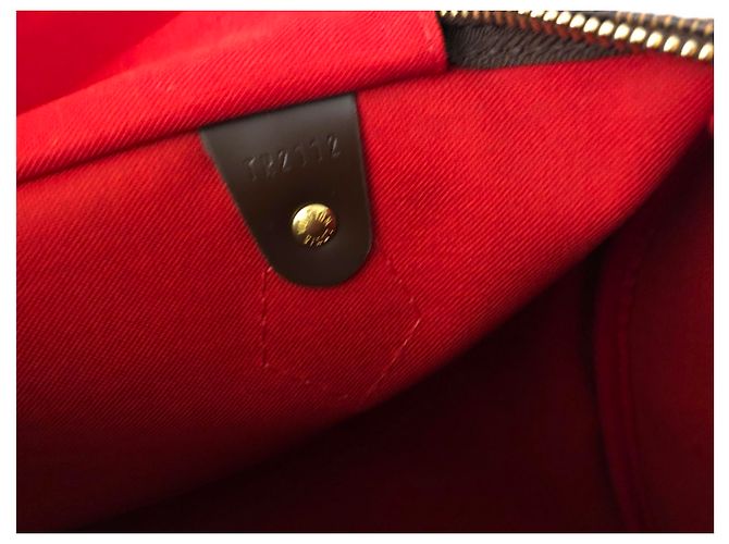 Louis Vuitton Speedy 30 Ebano più damier Marrone - vista 17