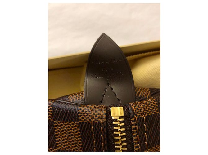 Louis Vuitton Speedy 30 Ebano più damier Marrone - vista 7