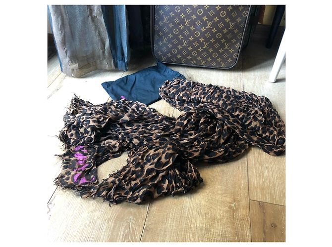 Must-have! Louis Vuitton Etole Leopard Marron di Stephen Sprouse - edizione limitata! Bianco - vista 6