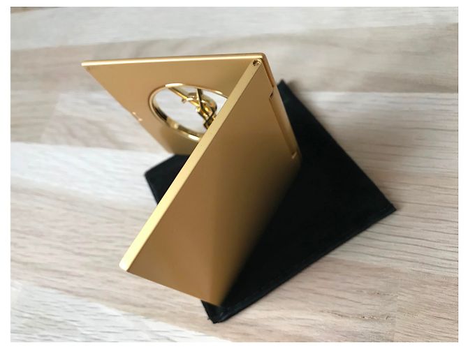 Yves Saint Laurent Specchio Charm per Borsa Oro Metallo D'oro - vista 6