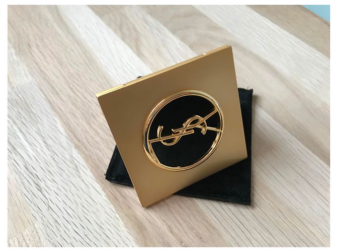 Yves Saint Laurent Specchio Charm per Borsa Oro Metallo D'oro - vista 7
