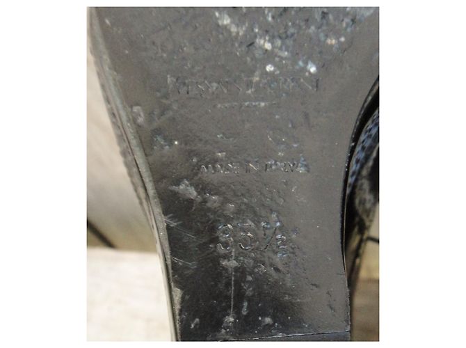 Botas Yves Saint Laurent Rive Gauche p 35 1/2 Negro - vista 8