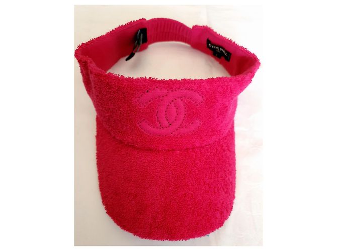 Chanel S Mütze / Visier Pink Fuschia - Ansicht 2