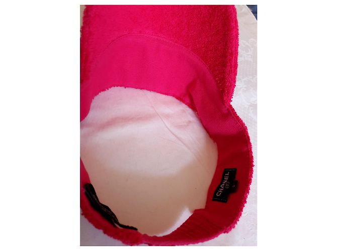 Chanel S Mütze / Visier Pink Fuschia - Ansicht 5
