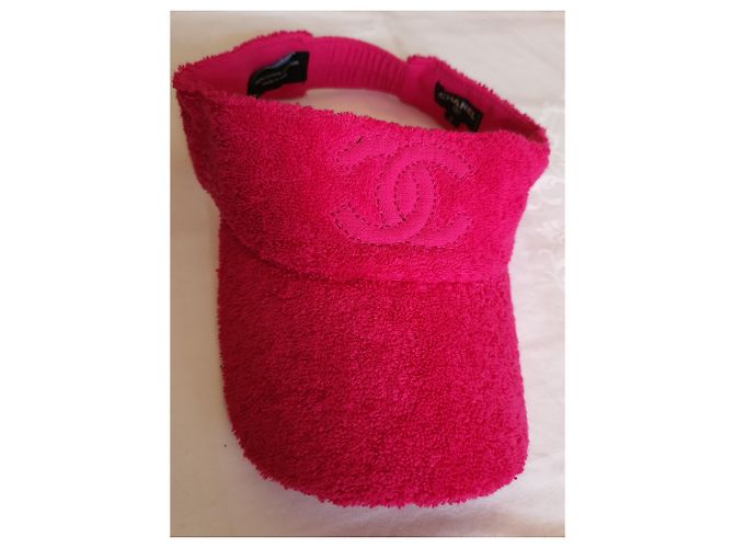 Chanel S Mütze / Visier Pink Fuschia - Ansicht 7