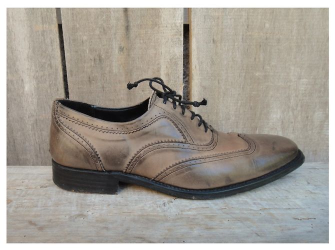 N.D.C. Made By Hand richelieu NDC MAde a mano p 40 1/2 Marrone chiaro - vista 3