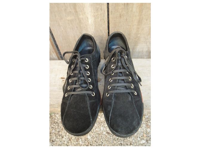 Sneaker Gucci P. 39 1/2 Nero - vista 4