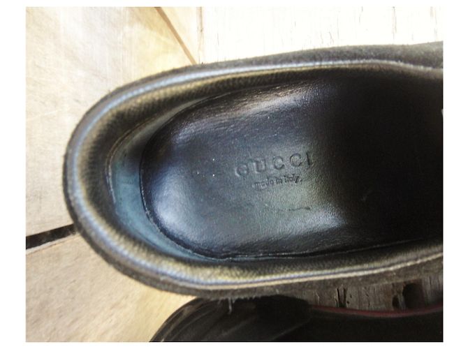Sneaker Gucci P. 39 1/2 Nero - vista 6