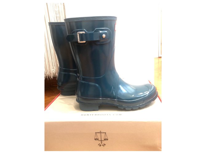 Hunter Stiefel Blau - Ansicht 3