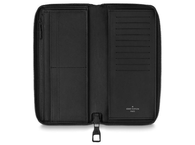 Portafoglio uomo Louis Vuitton Nero - vista 4
