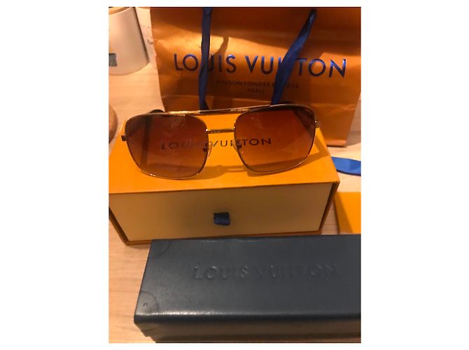 Louis Vuitton Occhiali da sole D'oro - vista 2