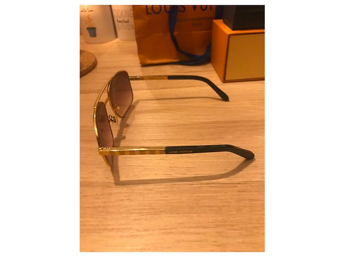 Louis Vuitton Occhiali da sole D'oro - vista 4