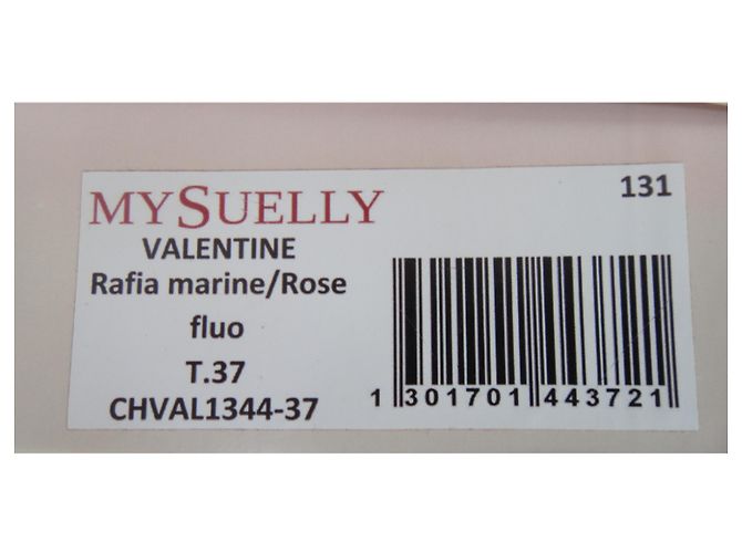 My Suelly mocassini in pelle e rafia MySuelly p37 Nuova Condizione - vista 2