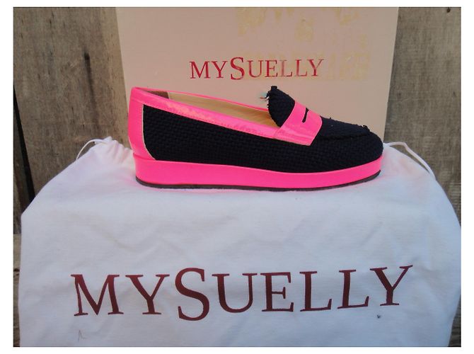 My Suelly mocassini in pelle e rafia MySuelly p37 Nuova Condizione - vista 3