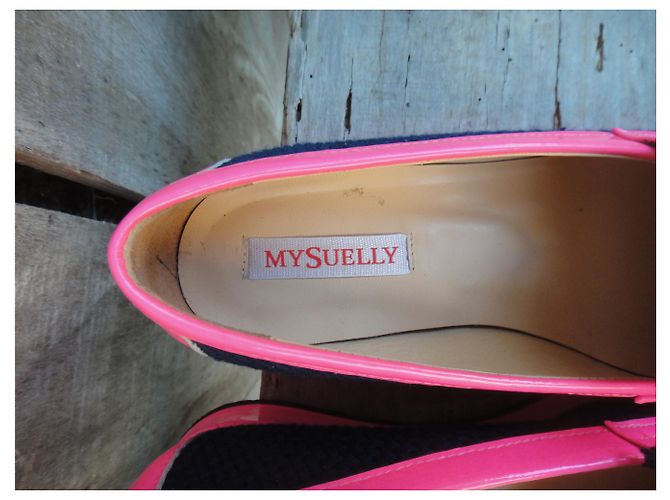 My Suelly mocassini in pelle e rafia MySuelly p37 Nuova Condizione - vista 7