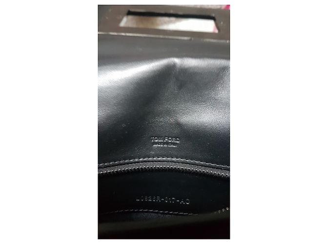 Borsa a mano Tom Ford Natalya in pelle nera Nero - vista 4