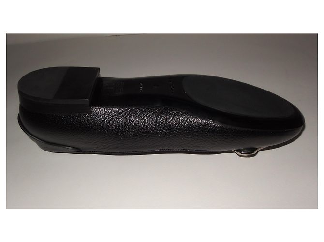 Balenciaga Bailarinas Negras de Cabra Granulada 41 Negro - vista 8