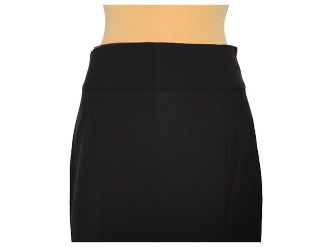 Falda gris de lana Hugo Boss Black Label - vista 3